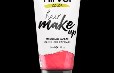 Hair make up coral