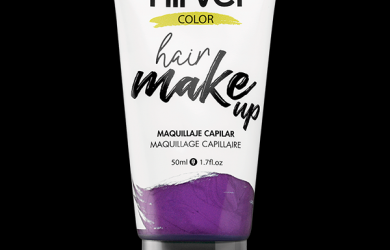 Hair make up purple